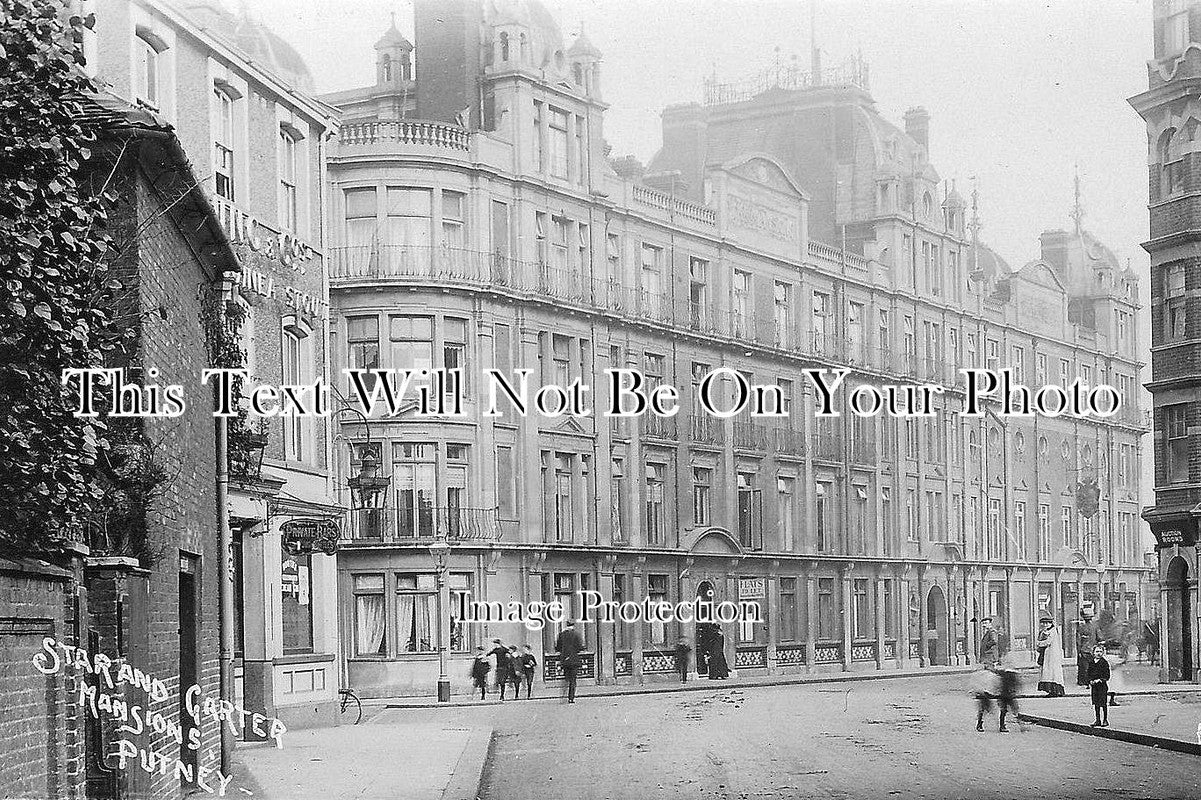 LO 197 - Star And Garter Mansions, Putney, London c1910