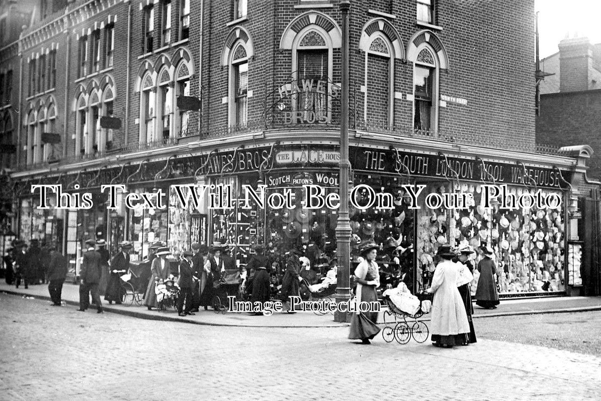 LO 1972 - Comyn & St Johns Roads, Battersea, London c1910