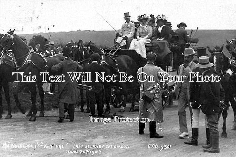LO 200 - All Vanderbilt's Venture Last Journey to London 1909