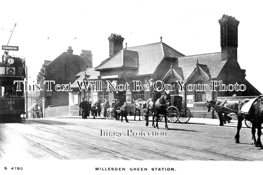 LO 2141 - Willesden Green Railway Station, London