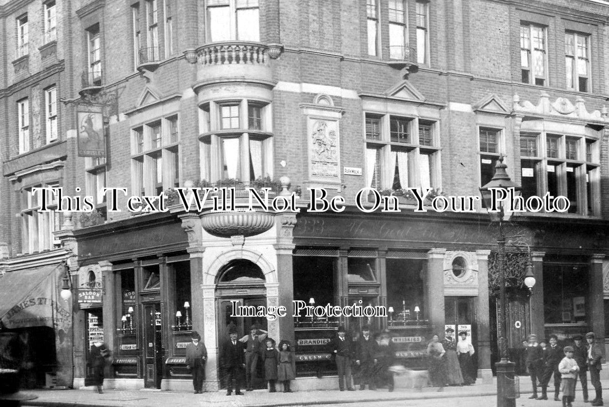 LO 2158 - Fulham Road, Chelsea, London c1907