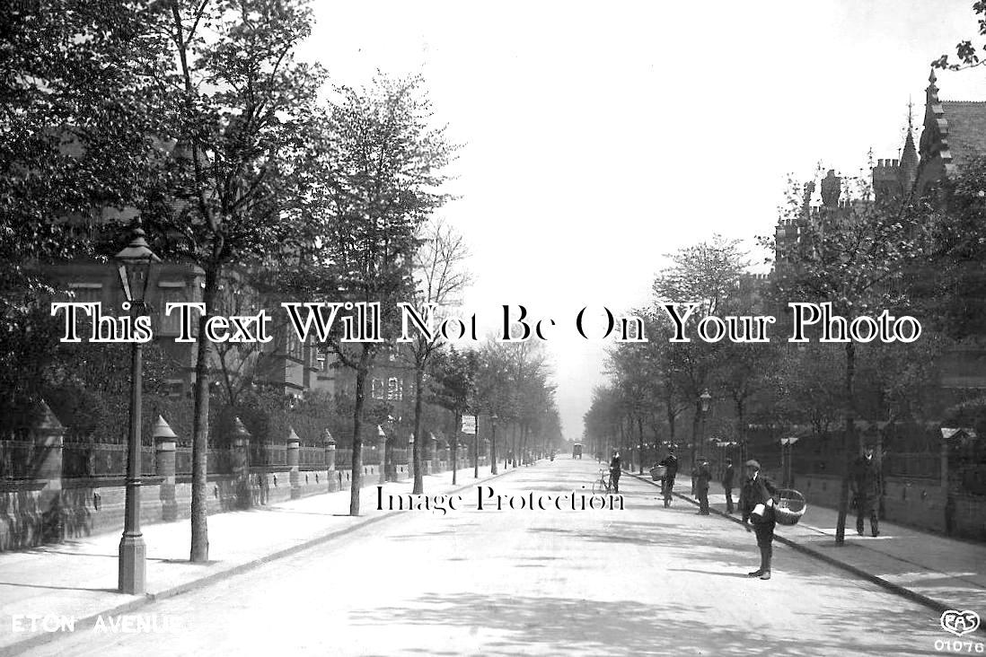 LO 2162 - Eton Avenue, South Hampstead, London c1914