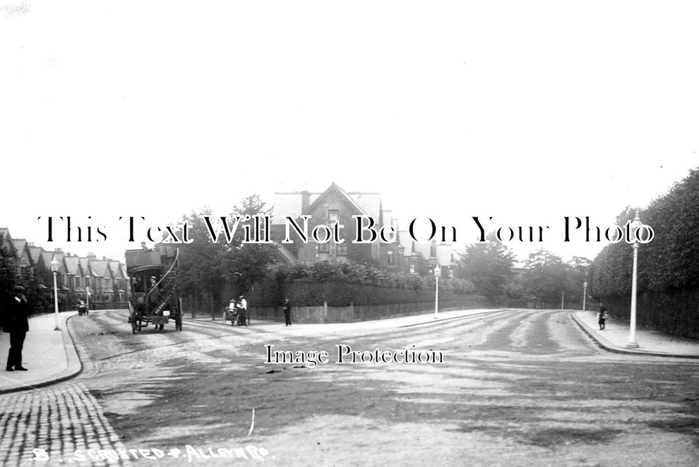 LO 2172 - Croxted Road & Alleyn Road, London c1907 – JB Archive