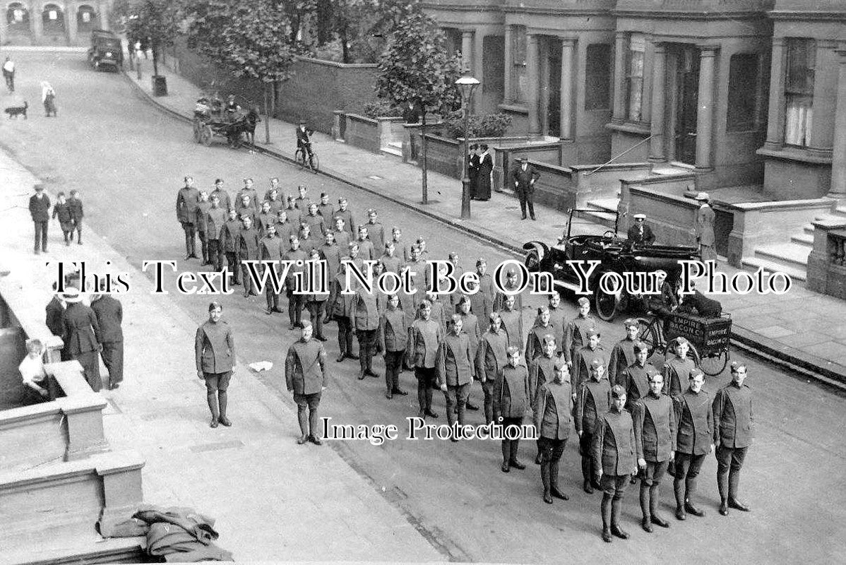 LO 2182 - Parade Outside The Kensington Training College, London