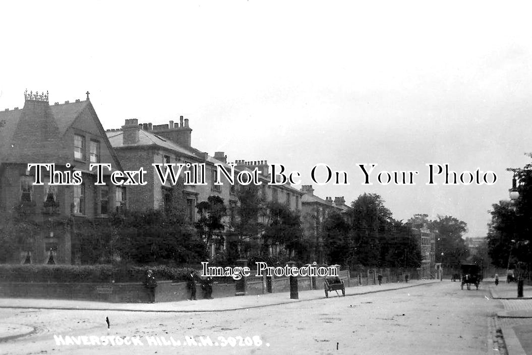 LO 2192 - Haverstock Hill, North West London c1917