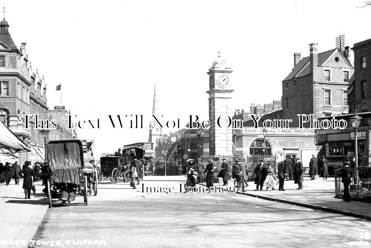 LO 2208 - Clock Tower, Clapham, London