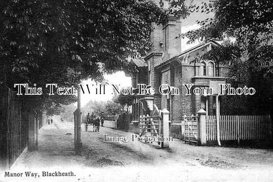 LO 2249 - Manor Way, Blackheath. Greenwich, London c1909