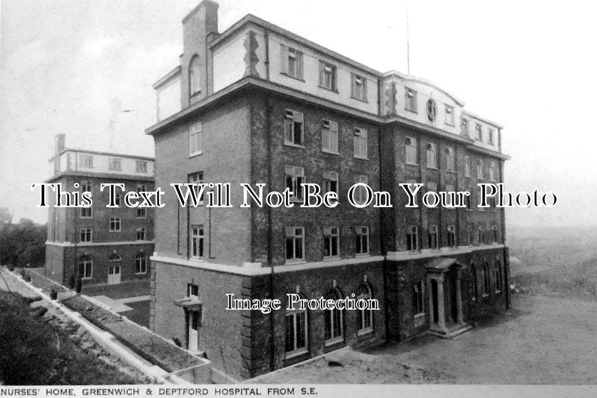 LO 2260 - Nurses Home, Greenwich & Deptford Hospital, London c1930