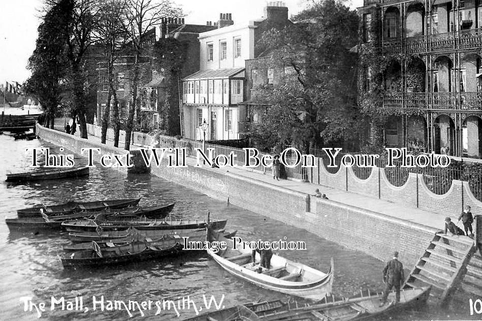LO 227 - Hammersmith Mall, Chiswick, London c1909