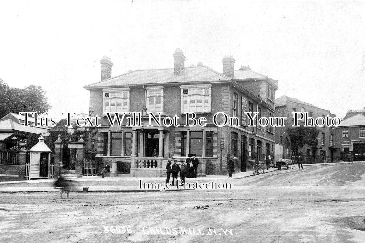 LO 2271 - The Castle Pub, Childs Hill, Hampstead, London