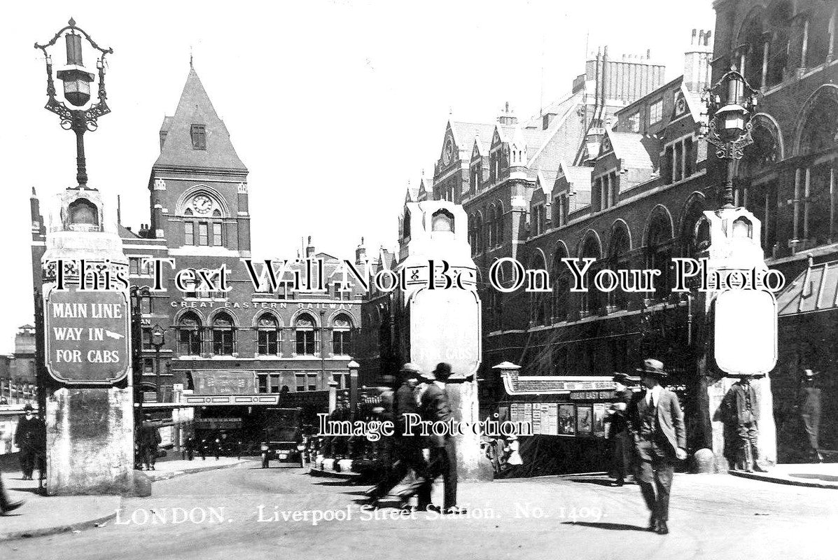 LO 2272 - Liverpool Street Railway Station, London