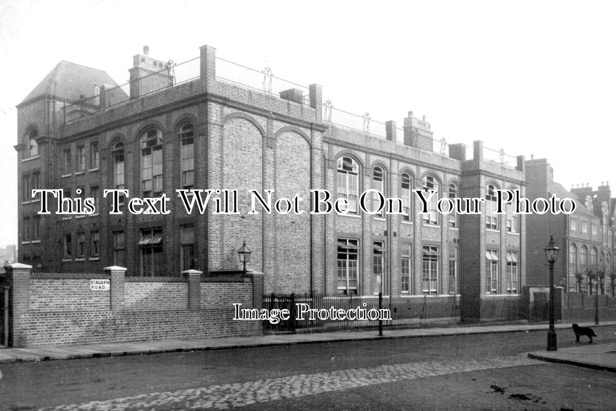 LO 2287 - St Asaph Road School, Brockley, London