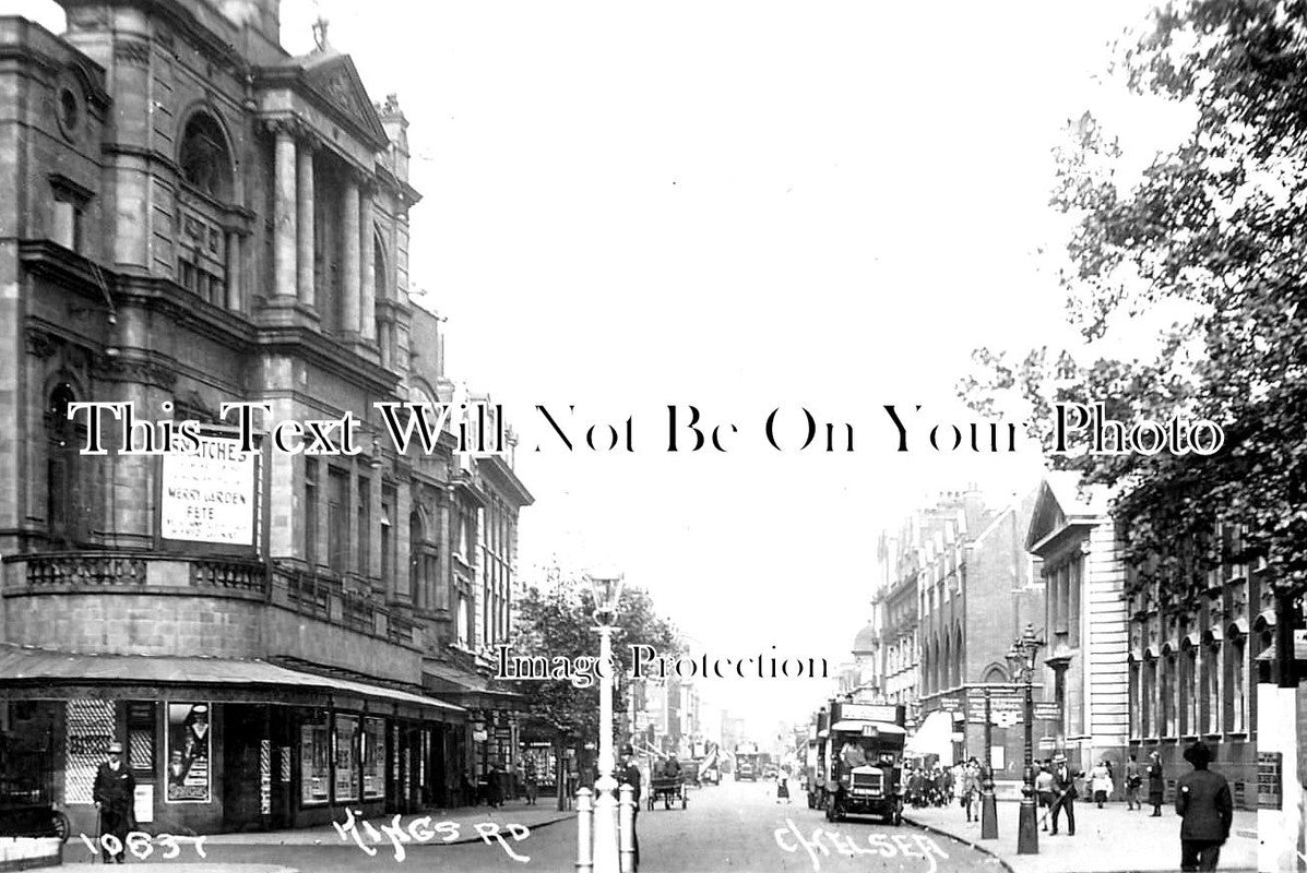 LO 2290 - Kings Road, Chelsea, London c1927