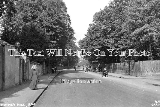 LO 2310 - Putney Hill, Wandsworth, London c1912