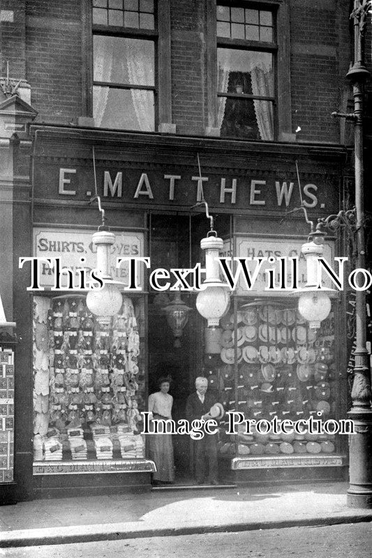 LO 233 - Shop Front, Walthamstow, London c1906