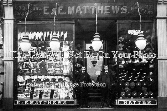 LO 234 - Shop Front, Walthamstow, London c1908