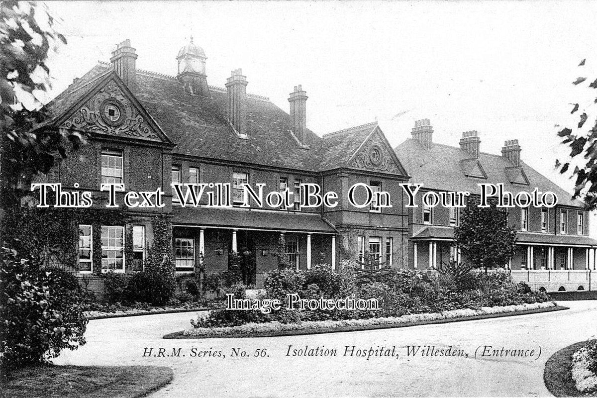 LO 236 - Isolation Hospital, Willesden, London c1907