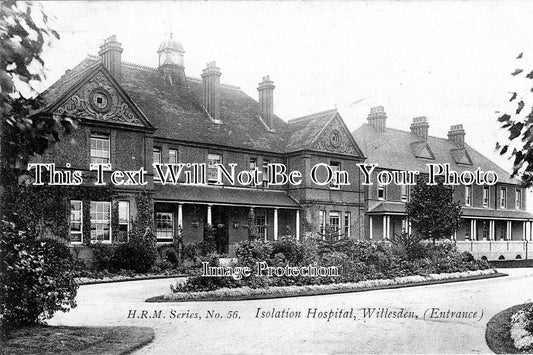 LO 236 - Isolation Hospital, Willesden, London c1907