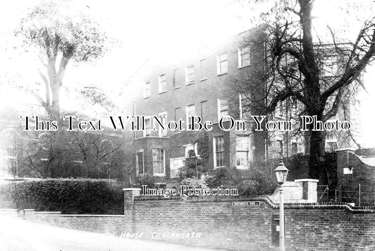 LO 2372 - Dartmouth House. Row, Blackheath, London c1907