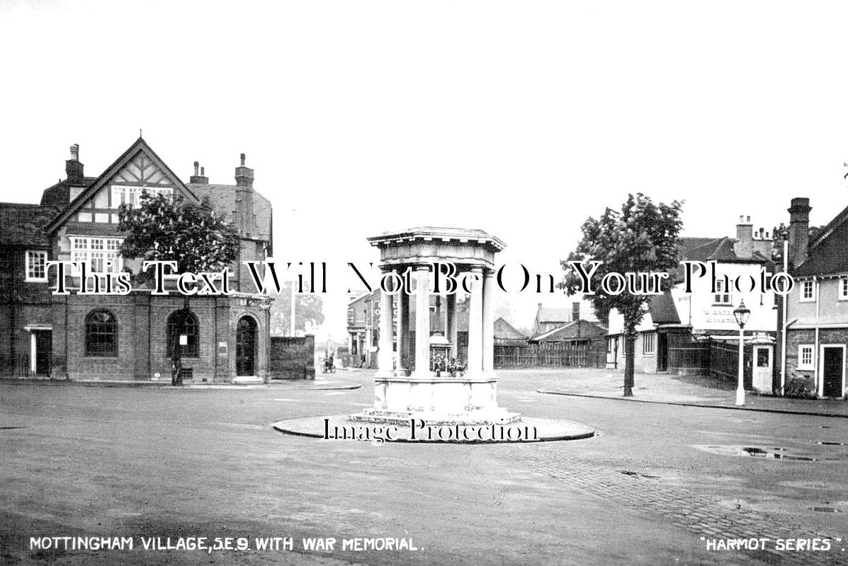 LO 2384 - Mottingham Village & War Memorial, London