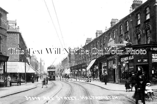 LO 2390 - Hoe Street, Walthamstow, Waltham Forest, London c1925