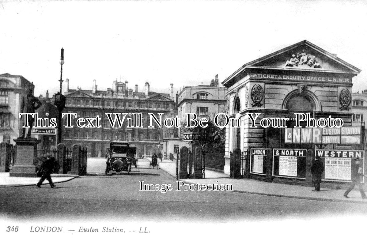 LO 2395 - Euston Railway Station, London