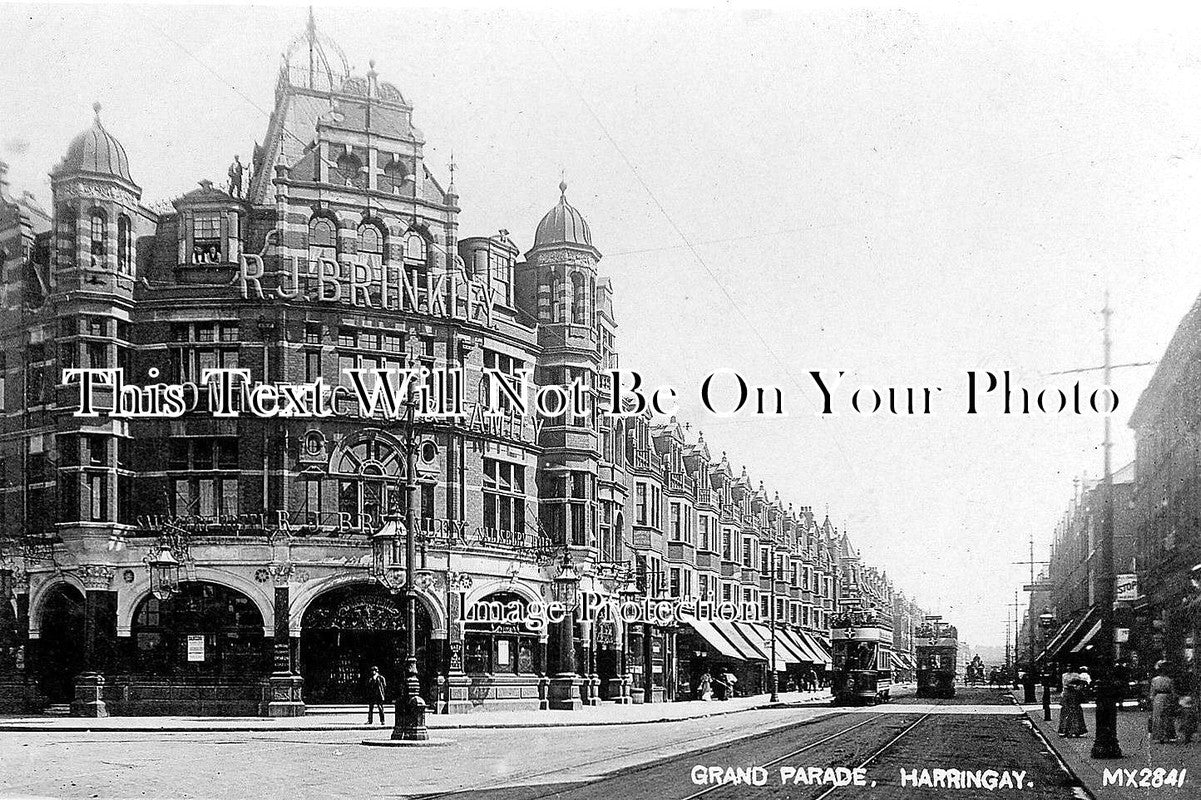 LO 24 - Grand Parade, Harringay, London c1908