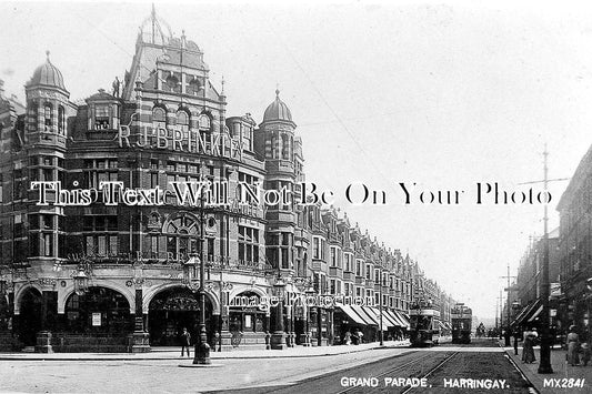 LO 24 - Grand Parade, Harringay, London c1908