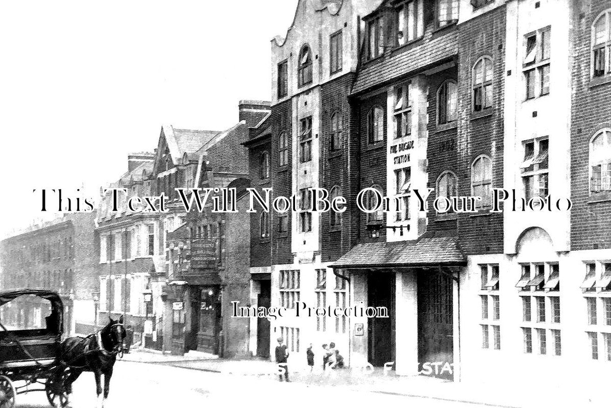 LO 2430 Blackstock Road Fire Station, Finsbury Park, London JB Archive