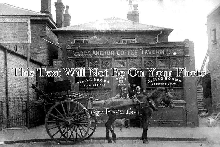 LO 2480 - Anchor Coffee Tavern, Ewell Road, Surbiton, London c1910