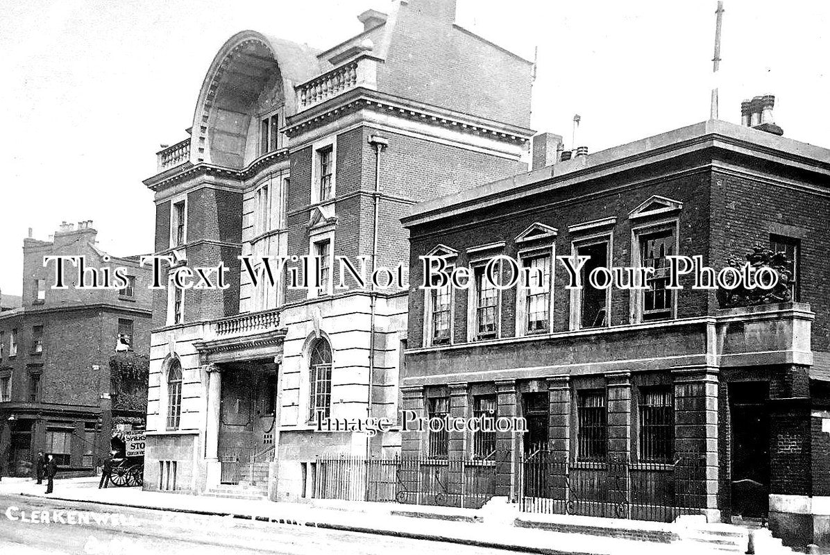 LO 2568 - Clerkenwell Police Court, Kings Cross Road, Islington, London