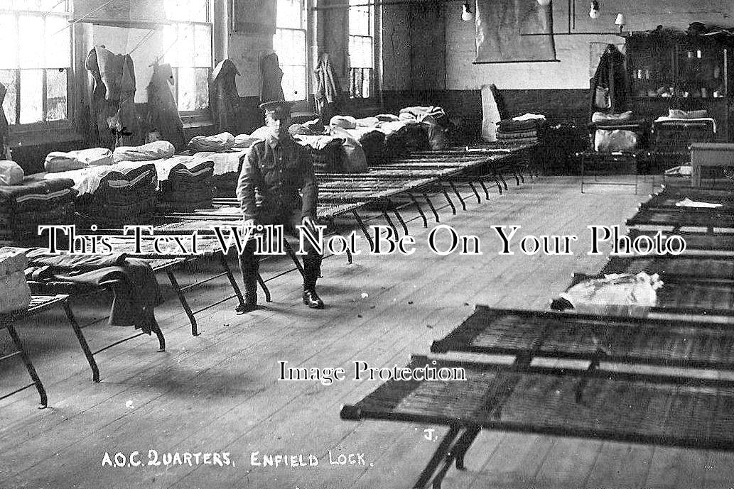 LO 2602 - Army Ordnance Corps School Hall, Govt Row, Enfield Lock, London WW1 1915