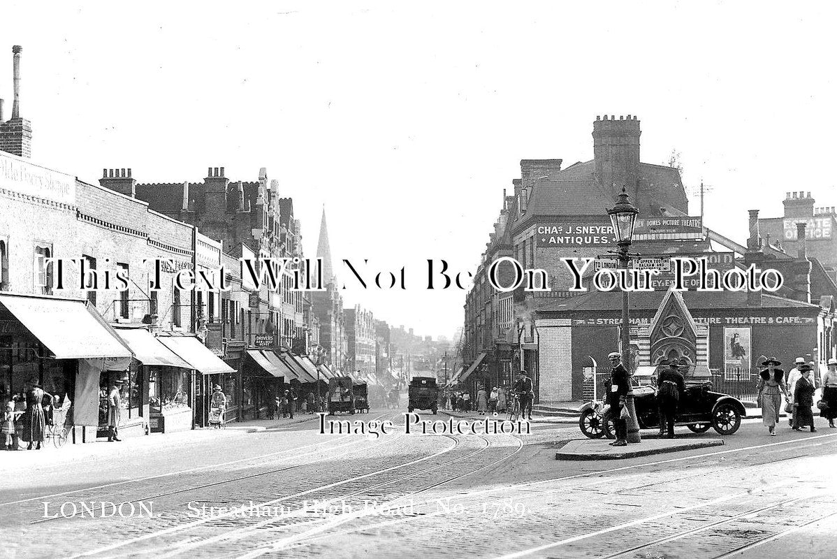 LO 2609 - Streatham High Road, London c1924
