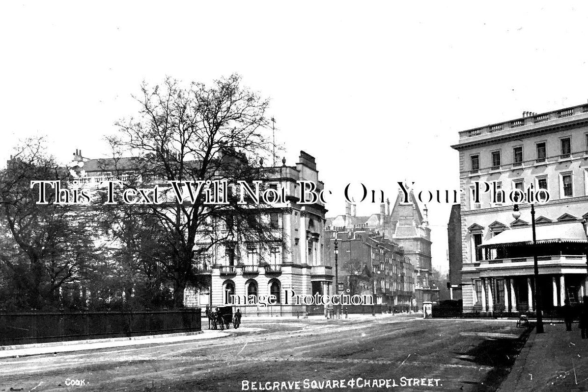 LO 2675 - Belgrave Square & Chapel Street, London