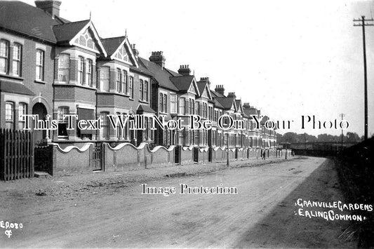 LO 2716 - Granville Gardens, Ealing Common, London c1911
