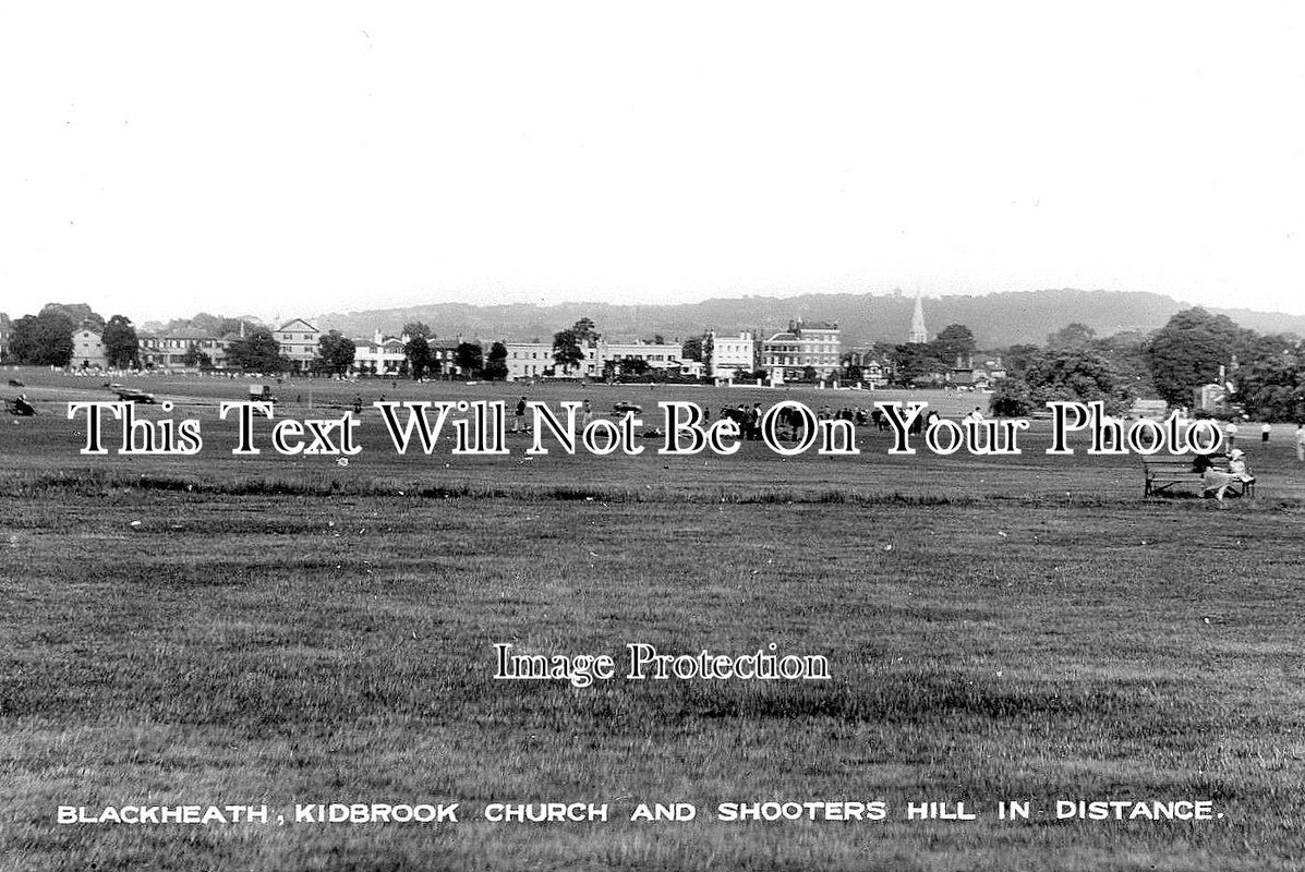 LO 2730 - Blackheath, Kidbrook Church, Shooters Hill, London