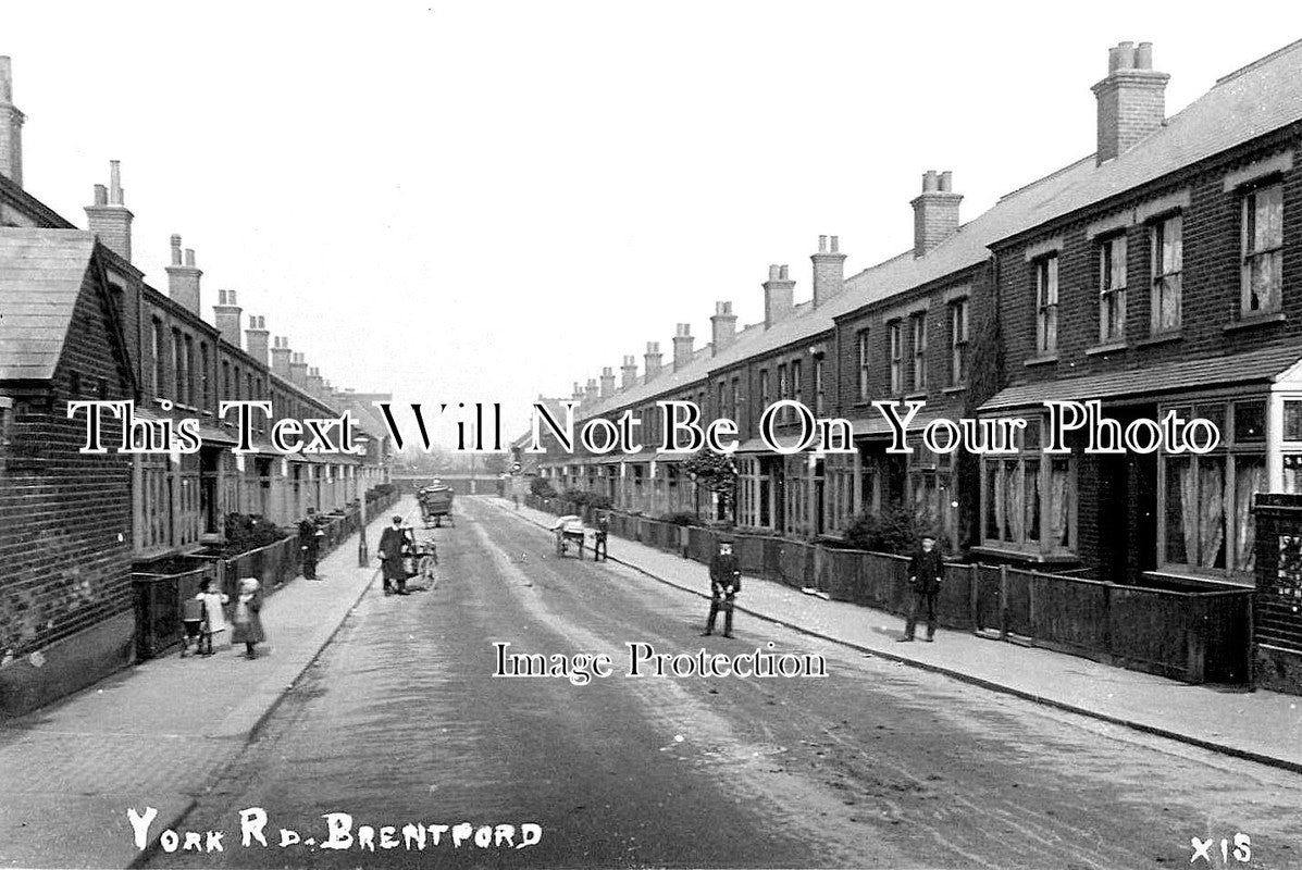 LO 2731 - York Road, Brentford, Hounslow, London c1914