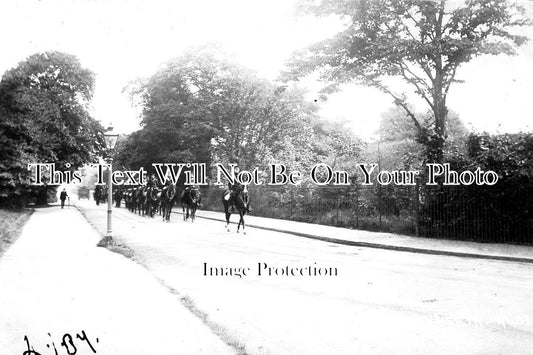 LO 2737 - Soldiers On Putney Heath, Wandsworth, London c1903