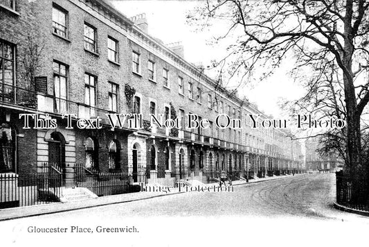 LO 2768 - Gloucester Place, Greenwich, London