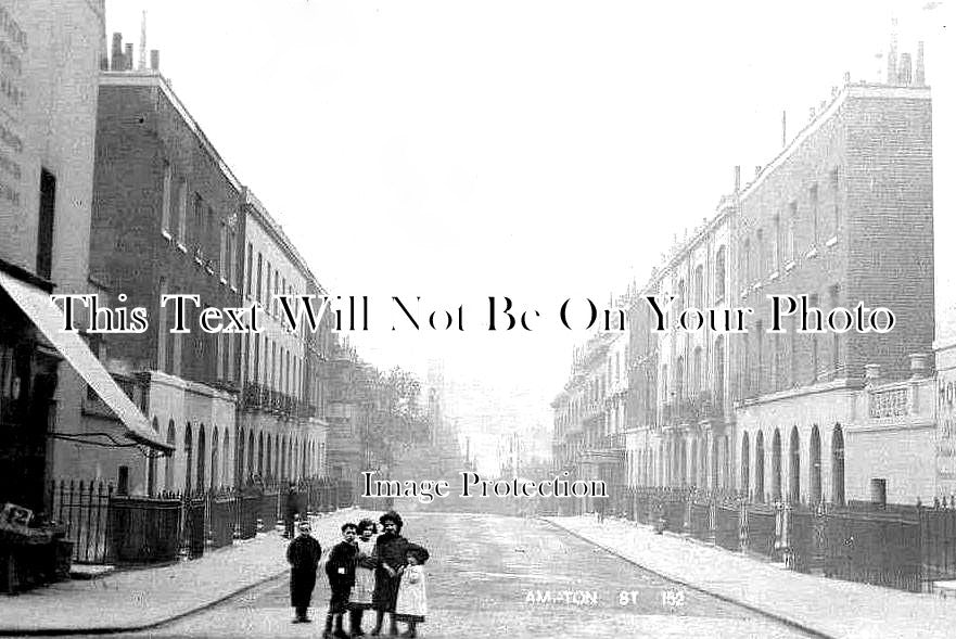 LO 2772 - Ampton Street By Grays Inn Road, Camden, London c1906