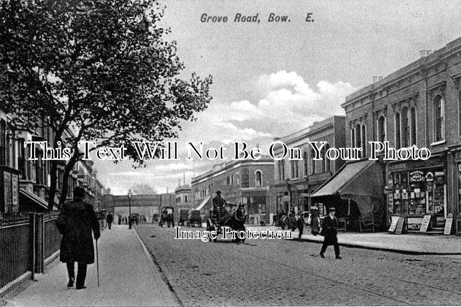 LO 28 - Grove Road, Bow, London c1907