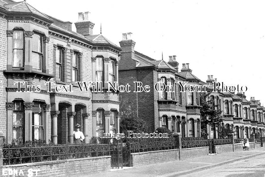 LO 2800 - Edna Street, Battersea, Wandsworth, London c1909