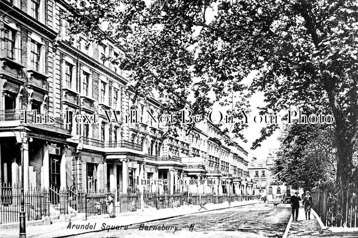LO 2814 - Arundel Square, Bransbury, London c1915