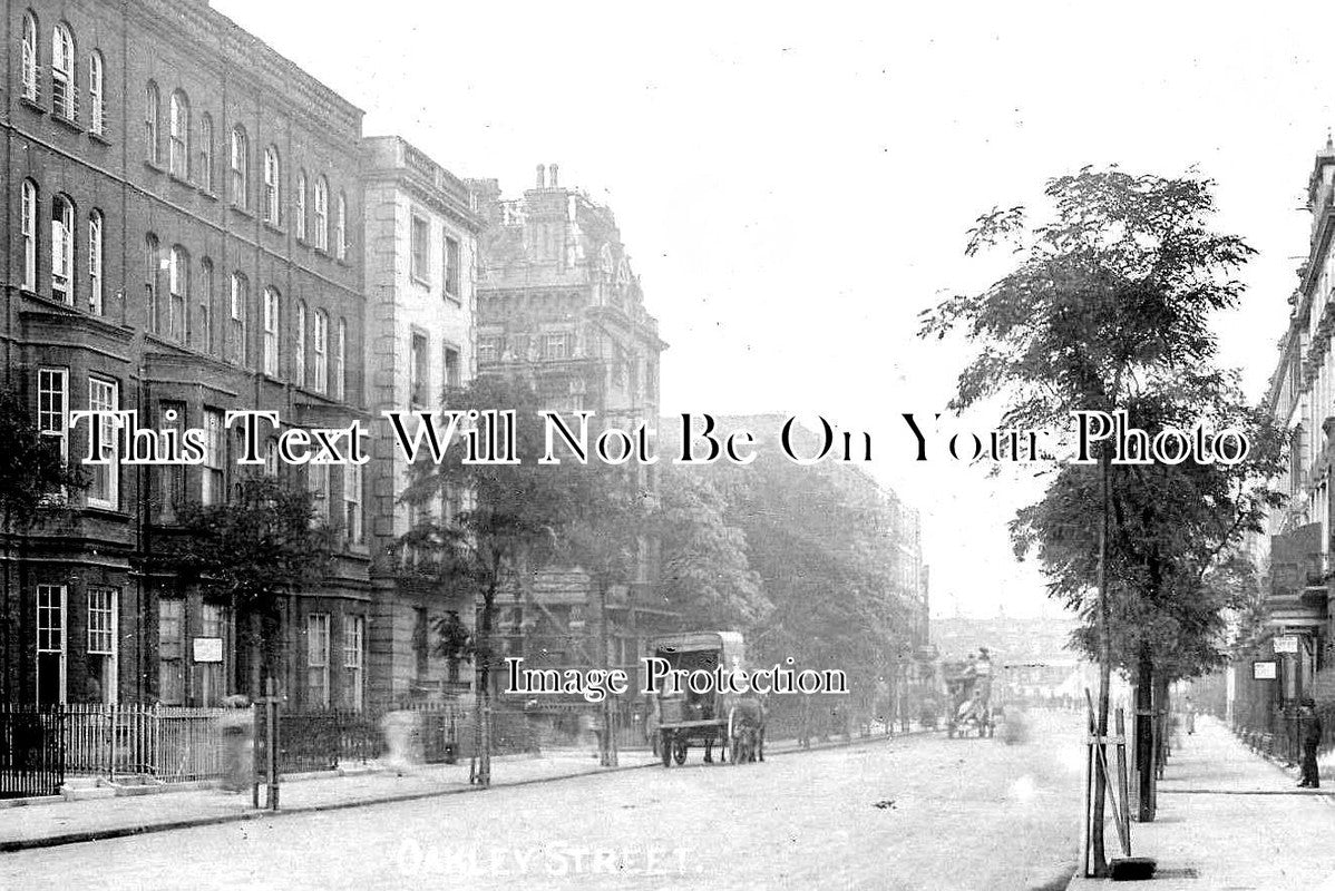 LO 2818 - Oakley Street, Chelsea, London c1907