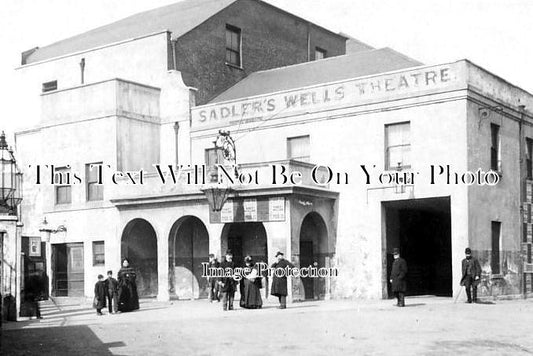 LO 2856 - Sadlers Wells Theatre, Clerkenwell, Islington, London c1905