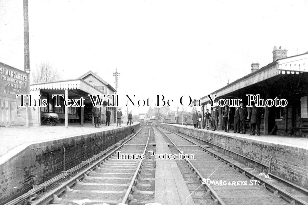 LO 2873 - Stanstead Abbots St Margaret Railway Station, London c1914