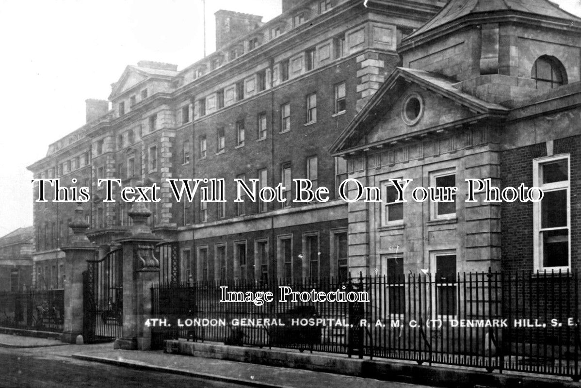 LO 2903 - 4th London General Hospital, RAMC, Denmark Hill, London