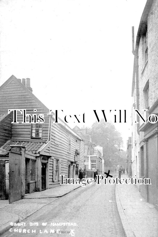 LO 2914 - Church Lane, Hampstead, London