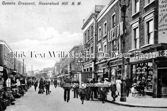 LO 296 - Queens Crescent, Haverstock Hill, Kentish Town, London