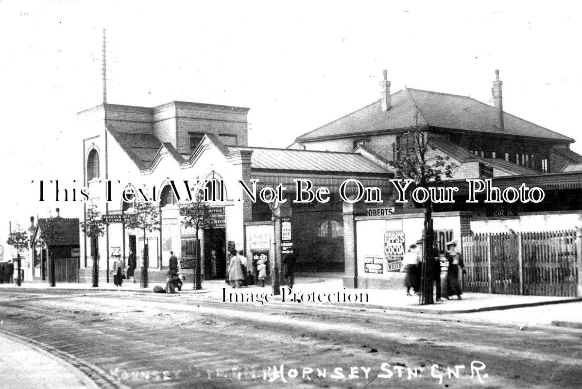 LO 2971 - Hornsey Railway Station, London